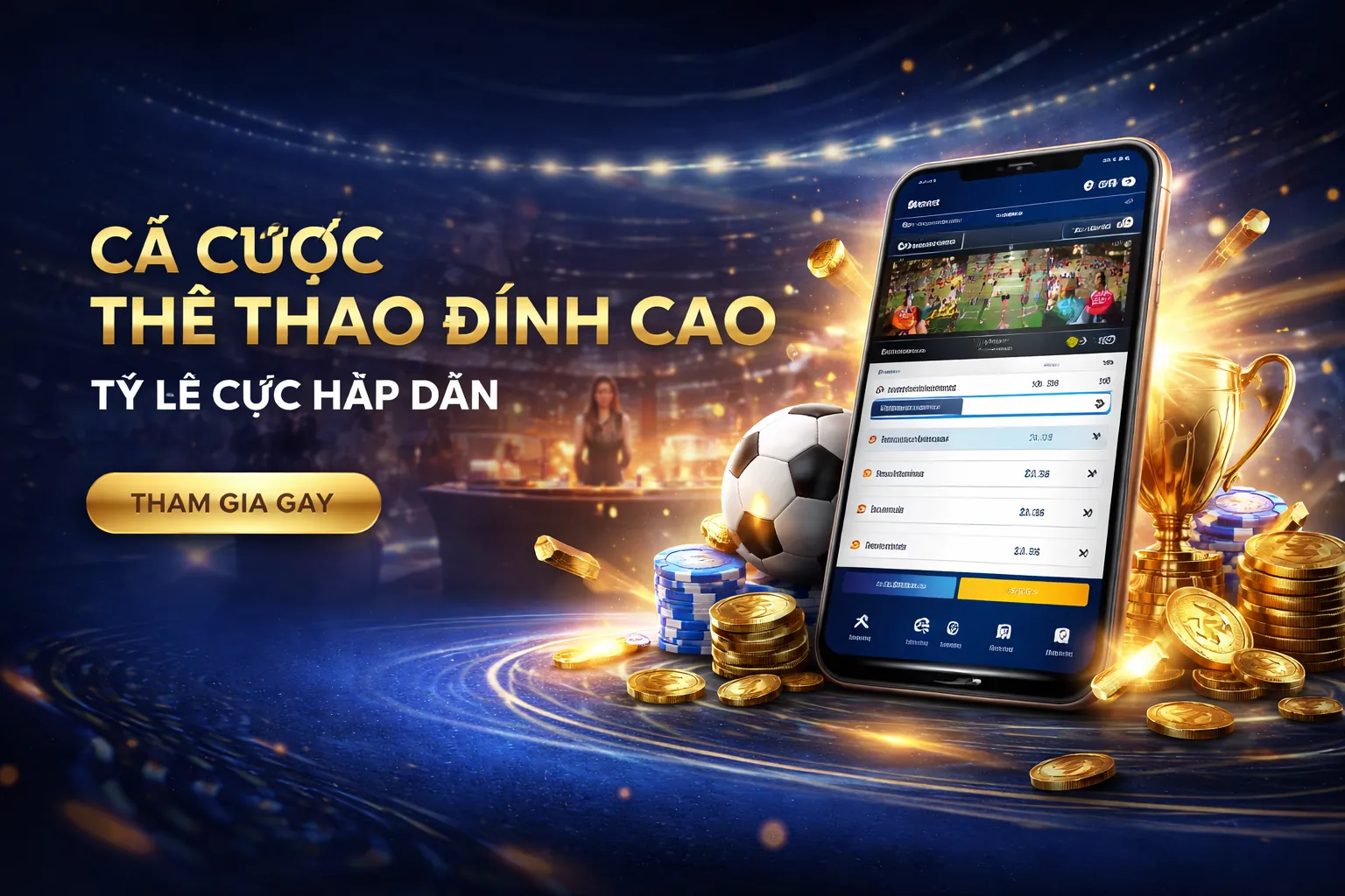 Hình ảnh chính của ok9aa trang chủ chính thức, thể hiện sự an toàn và giải trí sôi động